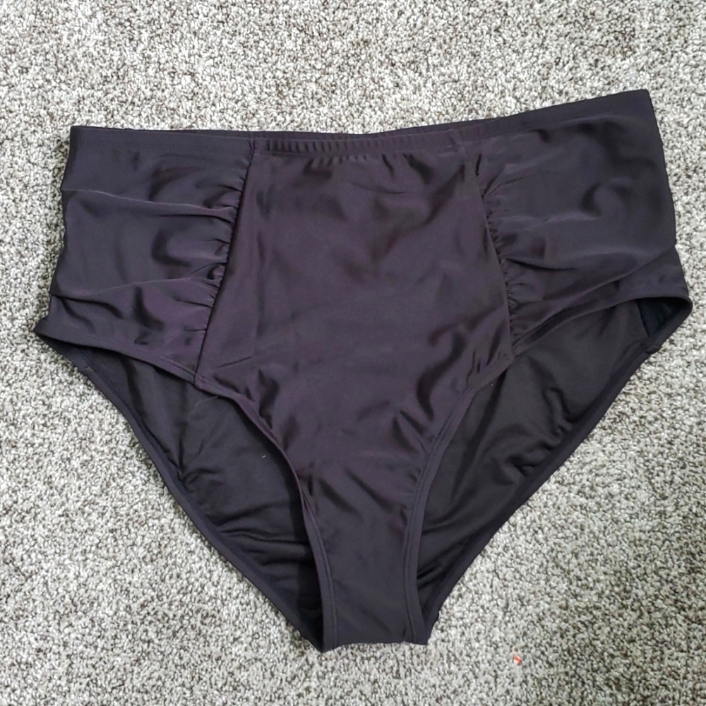 NWT Black Swim Bottom